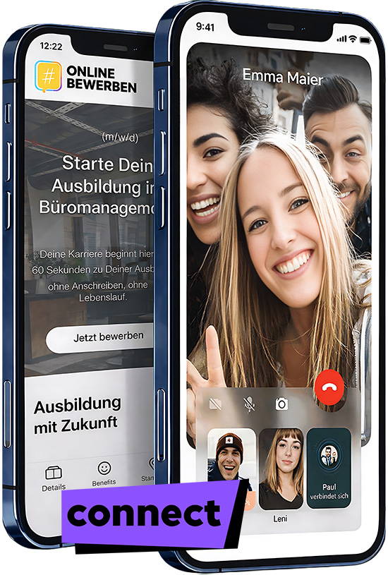 Jugendliche entdecken Ausbildungsplatz über Social Media